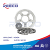 Kit de piñón de motocicleta de calidad Reeco OE para Honda XLR125 Nx150