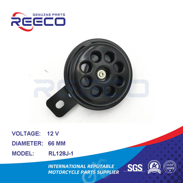 Bocina de motocicleta Reeco de calidad OE Rl128j-1para Honda YAMAHA Suzuki Bajaj Tvs