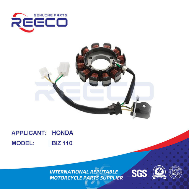 Bobina del estator de motocicleta de calidad Reeco OE para Honda Biz 110