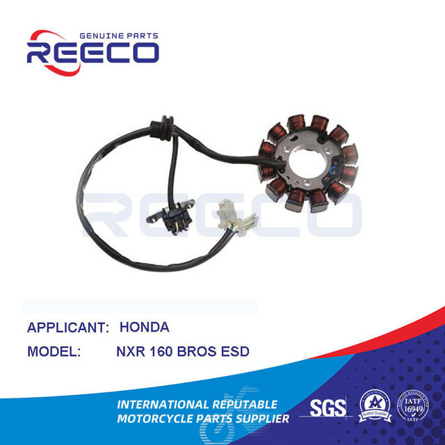 Bobina del estator de motocicleta de calidad Reeco OE para Honda Nxr 160 Bros ESD