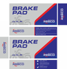 Reeco calidad OE pastillas de freno de motocicleta Rl-8009A para Honda YAMAHA Suzuki Bajaj Televisores
