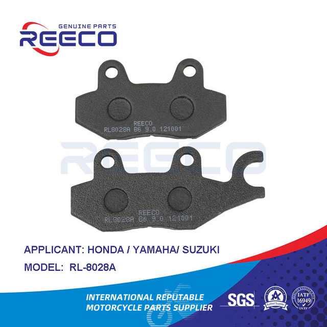 Reeco Rl-8028A Almohadilla de disco de cerámica de calidad OE para motocicleta Honda YAMAHA Suzuki Bajaj Tvs
