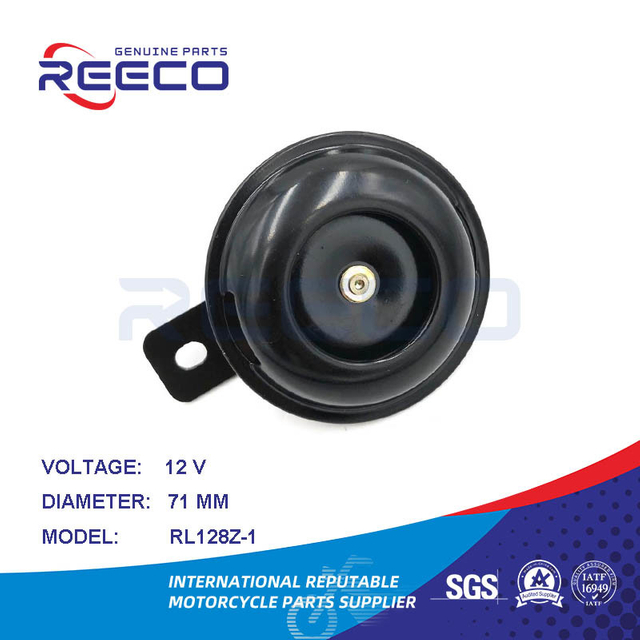 Reeco Rl128z-1 de bocina de motocicleta de calidad OE para Honda YAMAHA Suzuki Bajaj Tvs