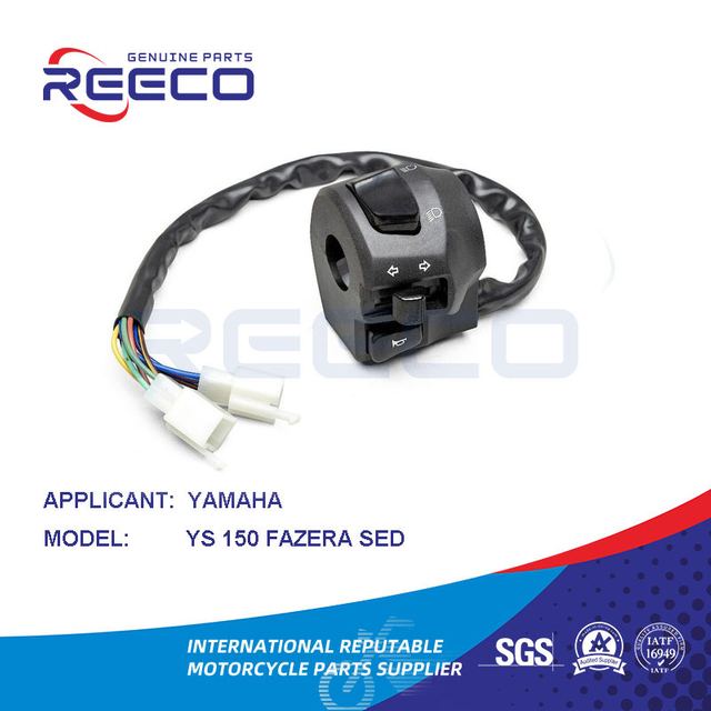 Interruptor de manija de motocicleta de calidad Reeco OE para YAMAHA Ys 150 Fazera Sed