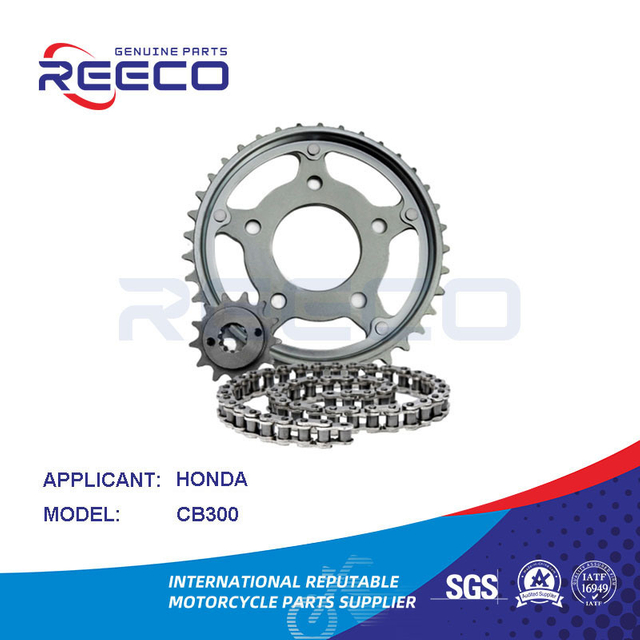 Kit de piñón de motocicleta de calidad Reeco OE para Honda CB300