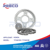 Kit de piñón de motocicleta de piezas de motor de marca Reeco para Honda Titan150 Titan160