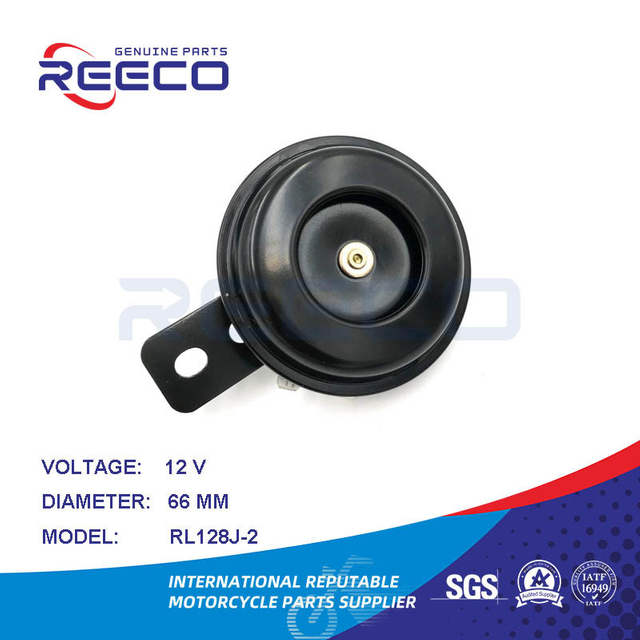 Reeco Rl128j-2 de bocina de motocicleta de calidad OE para Honda YAMAHA Suzuki Bajaj Tvs