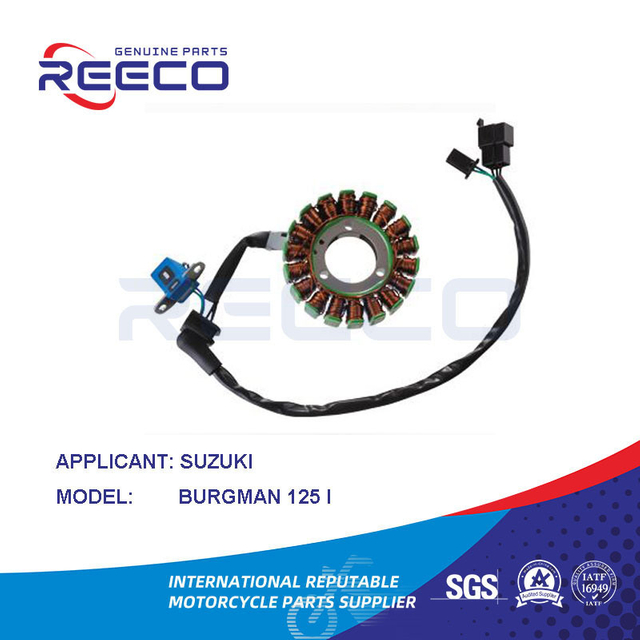 Bobina de estator de motocicleta de calidad Reeco OE para Suzuki Burgman 125 I