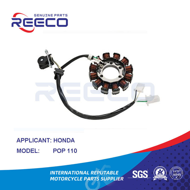 Bobina del estator de motocicleta de calidad Reeco OE para Honda Pop 110